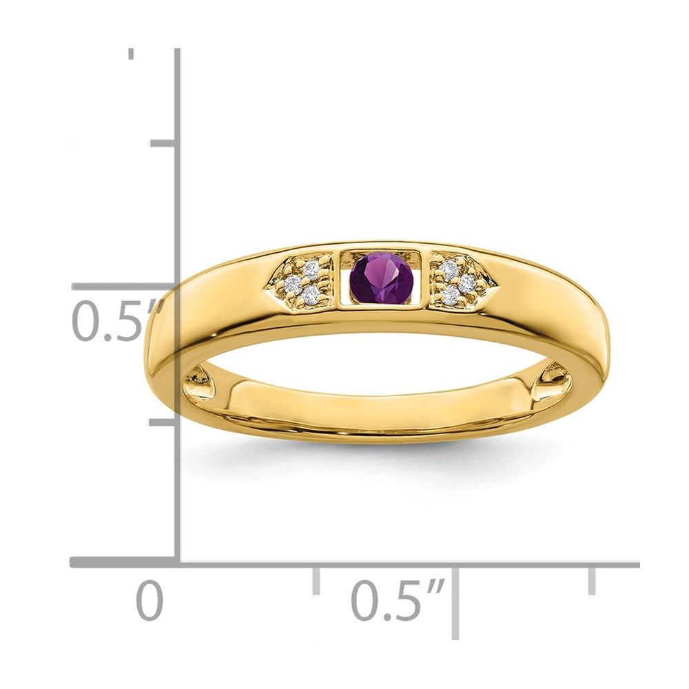 14K Family Jewelry Diamond Semi-Set Ring