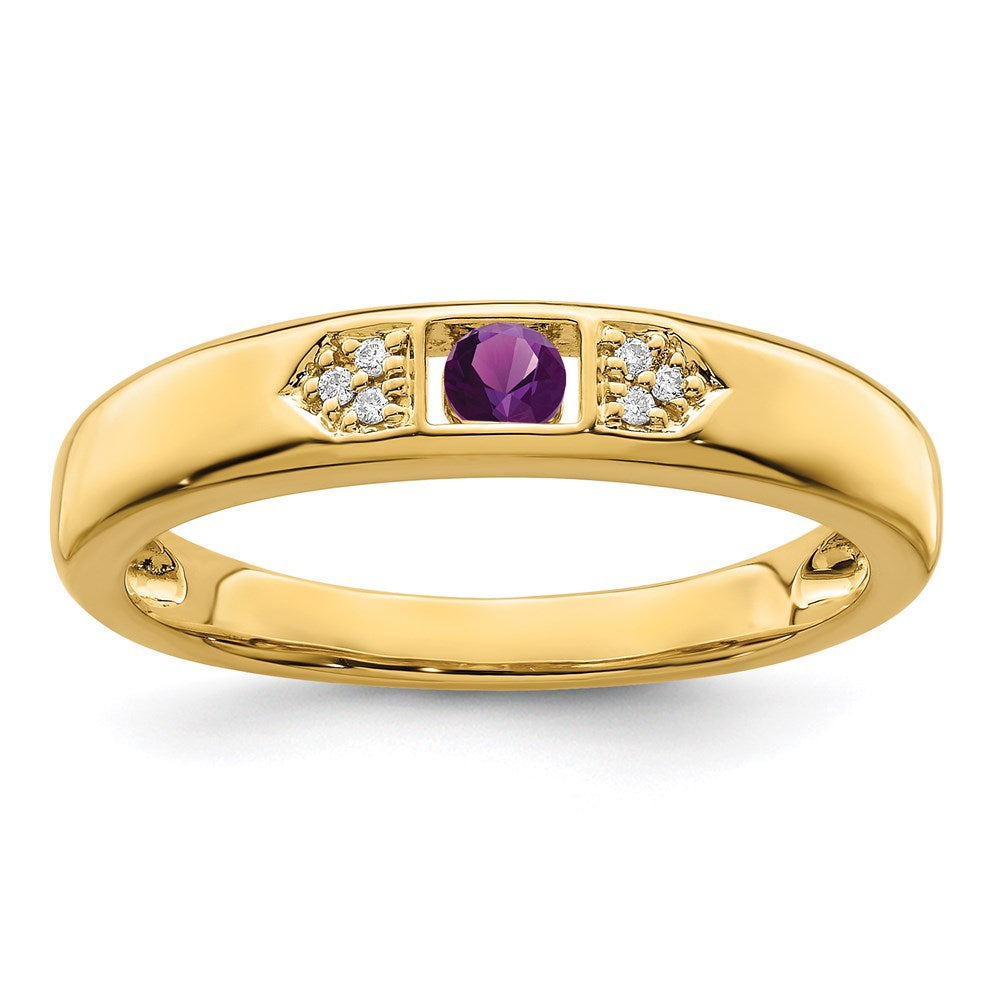 14K Family Jewelry Diamond Semi-Set Ring