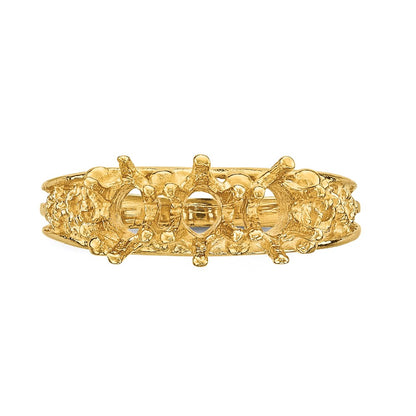 14k 3 Stone Family Ring Mounting