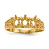 14k 3 Stone Family Ring Mounting