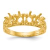 14k 4 Stone Family Ring Mounting