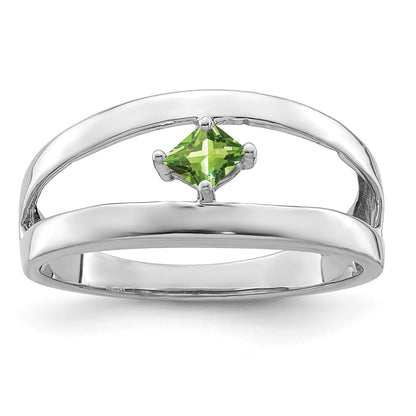 Sterling Silver Rhodium-plated Family Jewelry Mounting