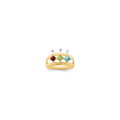 14k Family Jewelry Ring Mounting