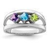 14k White Gold Family Jewelry Ring Mounting