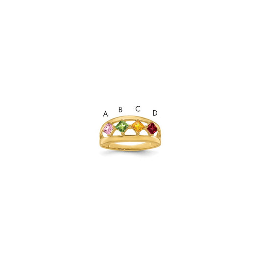 14k Family Jewelry Ring Mounting