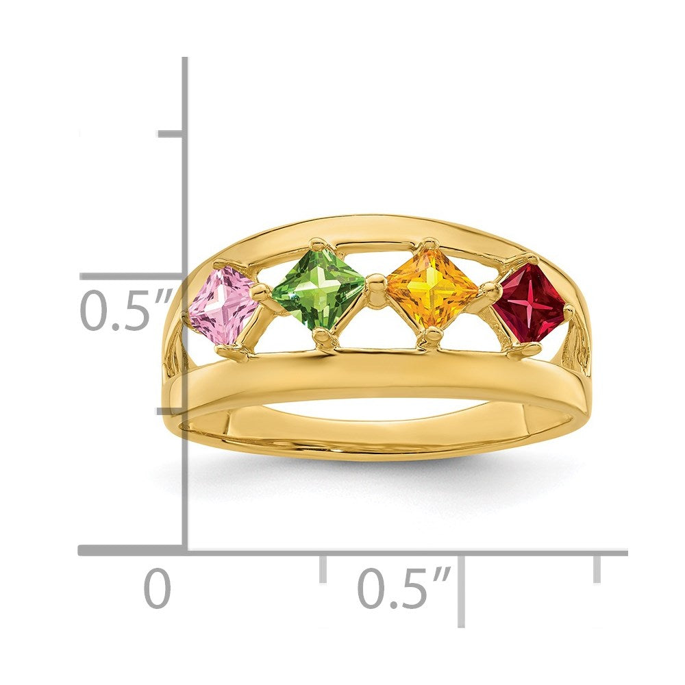 14k Family Jewelry Ring Mounting