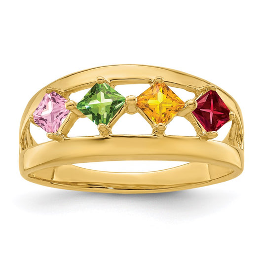 14k Family Jewelry Ring Mounting