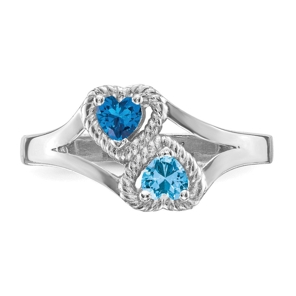 14k White Gold Family Jewelry Ring Mounting