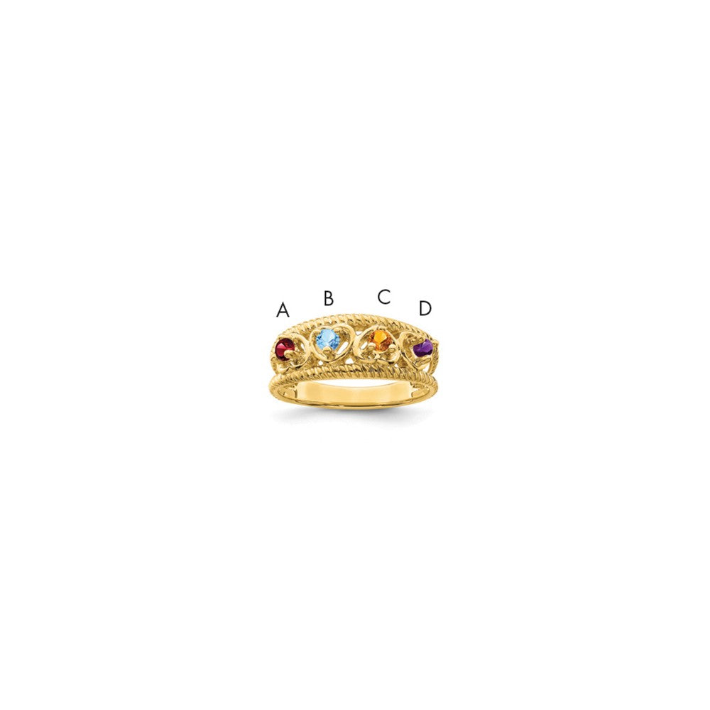 14k Family Jewelry Ring Mounting
