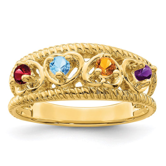 14k Family Jewelry Ring Mounting