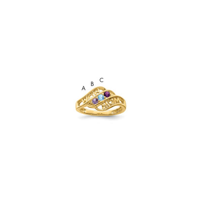 14k Family Jewelry Ring Mounting