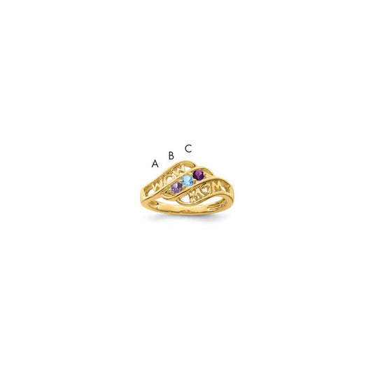14k Family Jewelry Ring Mounting
