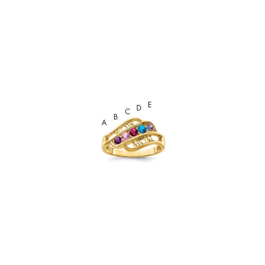 14k Family Jewelry Ring Mounting