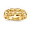 14k Polished 4-Stone Mothers Ring Mounting