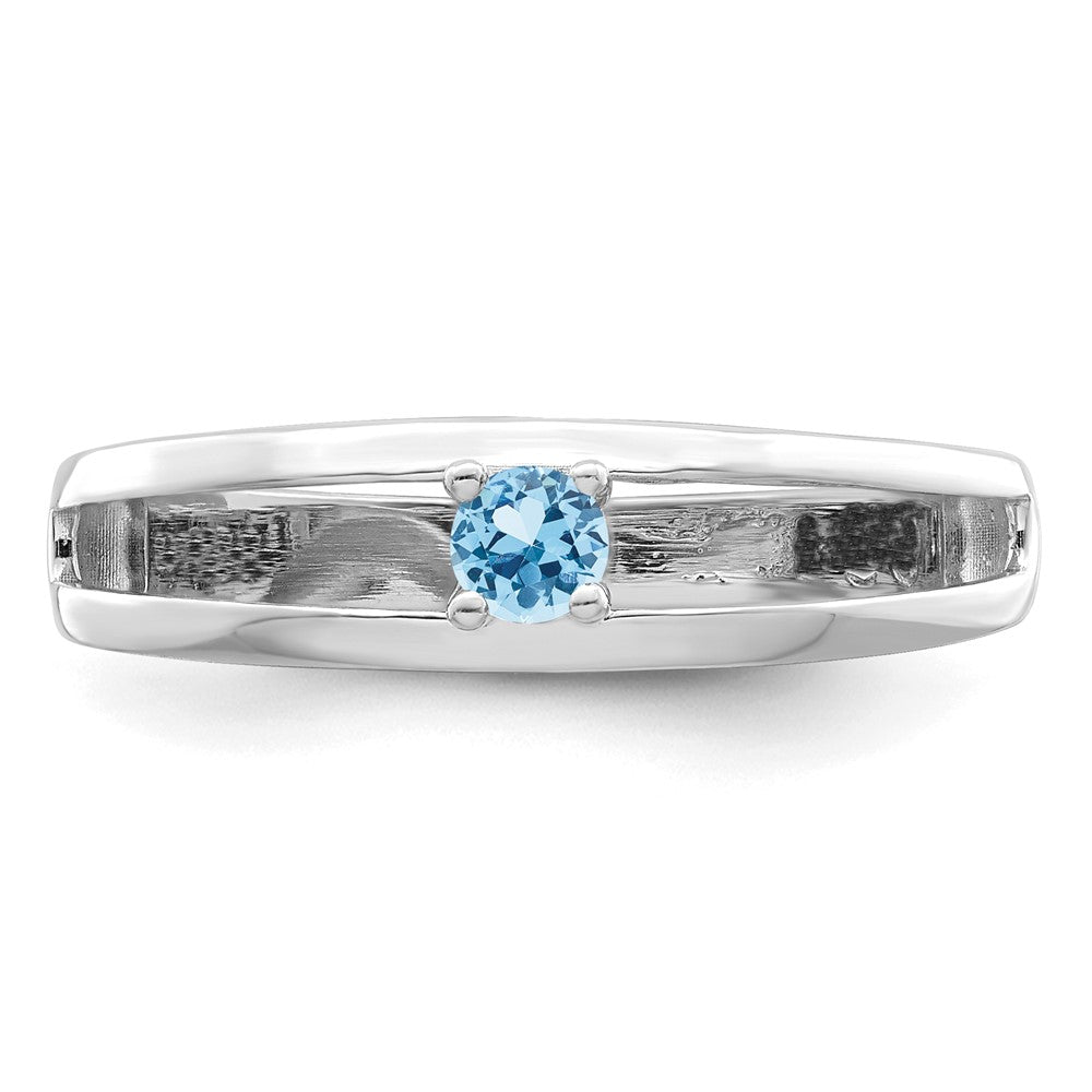 Sterling Silver Rhodium-plated Family Jewelry Mounting
