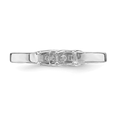14k White Gold Family Jewelry Ring Mounting