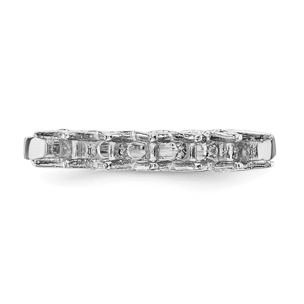 14k White Gold Family Jewelry Ring Mounting