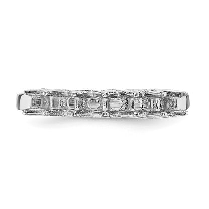 14k White Gold Family Jewelry Ring Mounting