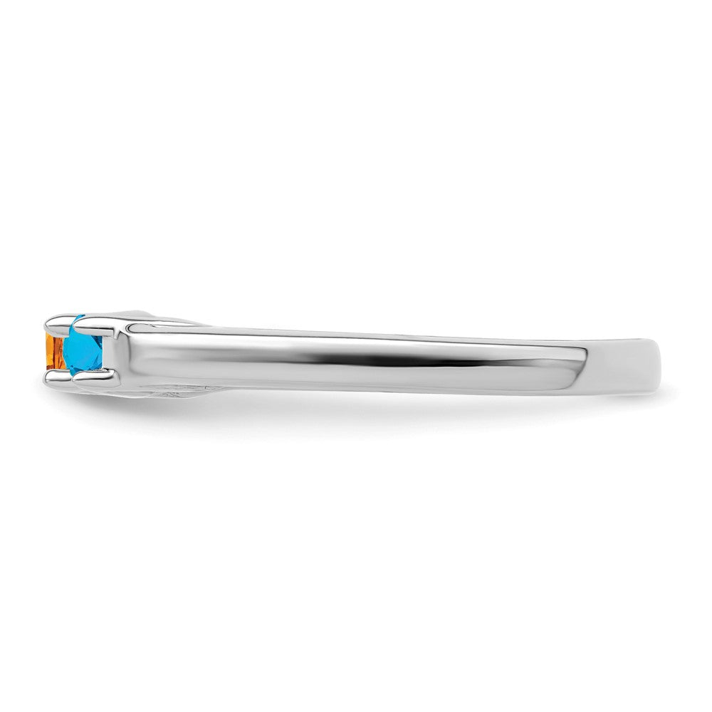 14k White Gold Family Jewelry Ring Mounting