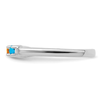 14k White Gold Family Jewelry Ring Mounting