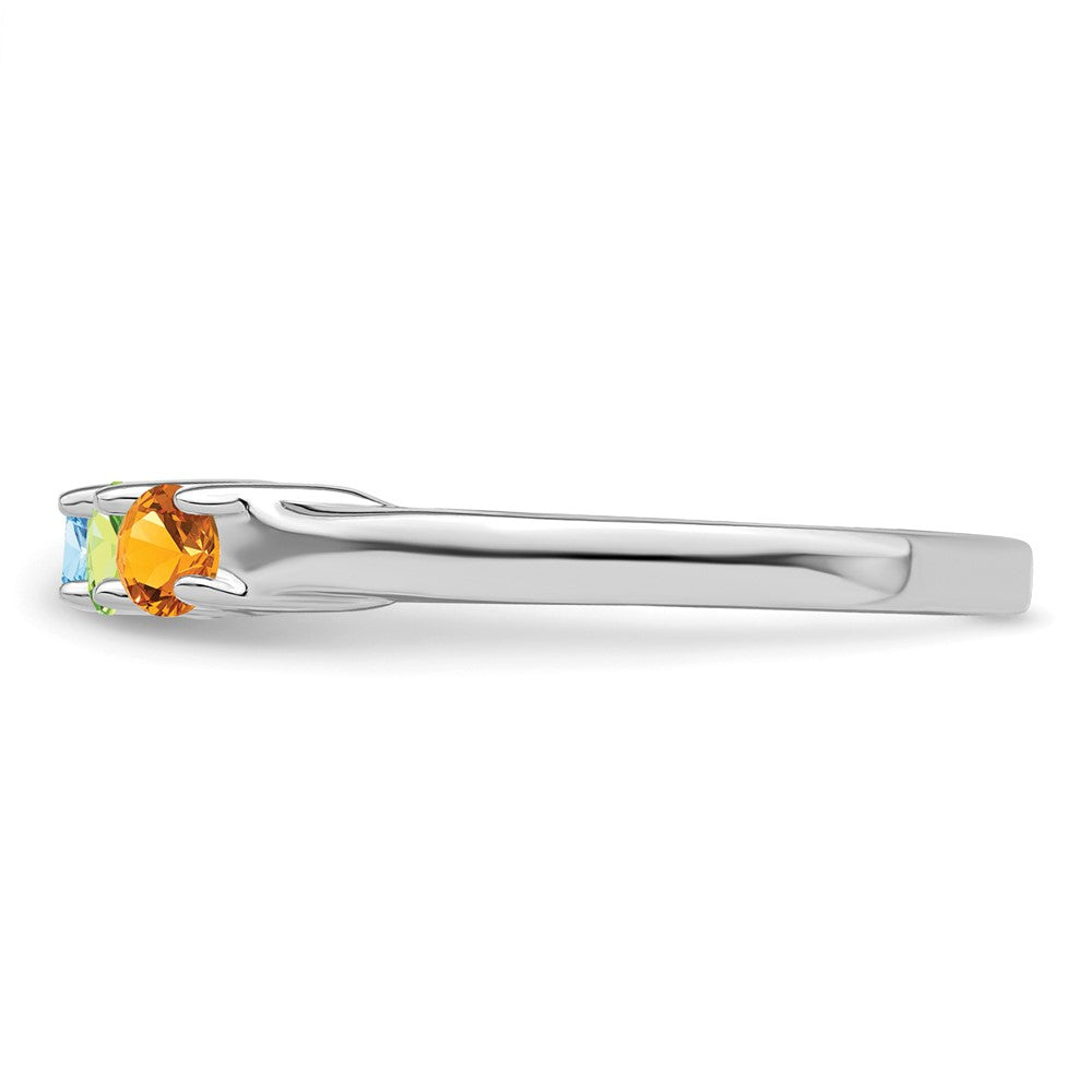 14k White Gold Family Jewelry Ring Mounting