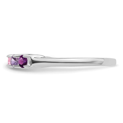 14k White Gold Family Jewelry Ring Mounting
