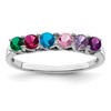 14k White Gold Family Jewelry Ring Mounting
