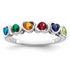 14k White Gold Family Jewelry Ring Mounting