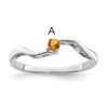 Sterling Silver Rhodium-plated Family Jewelry Mounting