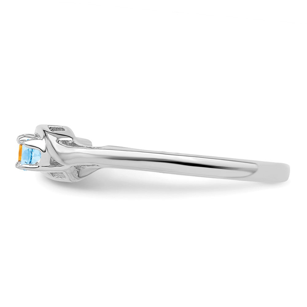 14k White Gold Family Jewelry Ring Mounting