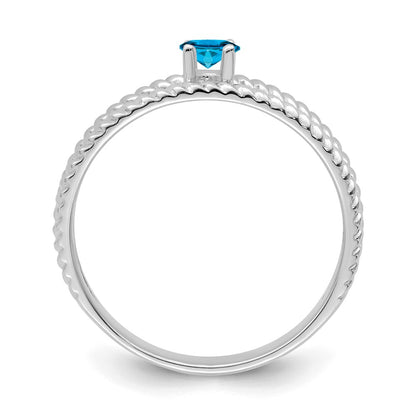 Sterling Silver Rhodium-plated Family Jewelry Mounting