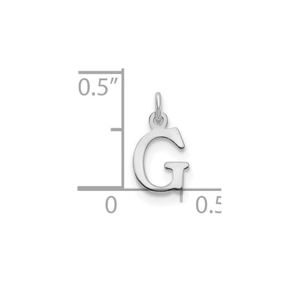 10KW Cutout Letter G Initial Charm