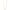 14k Yellow Gold Small Blank Bar Necklace
