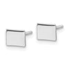 Sterling Silver/Rhodium-plated Colorado State Earrings