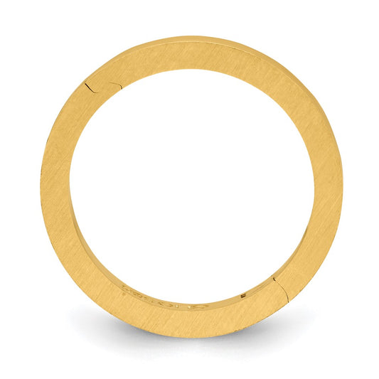 14k Yellow Gold 2.7mm CLIQ Hinged Shank Size 4.5