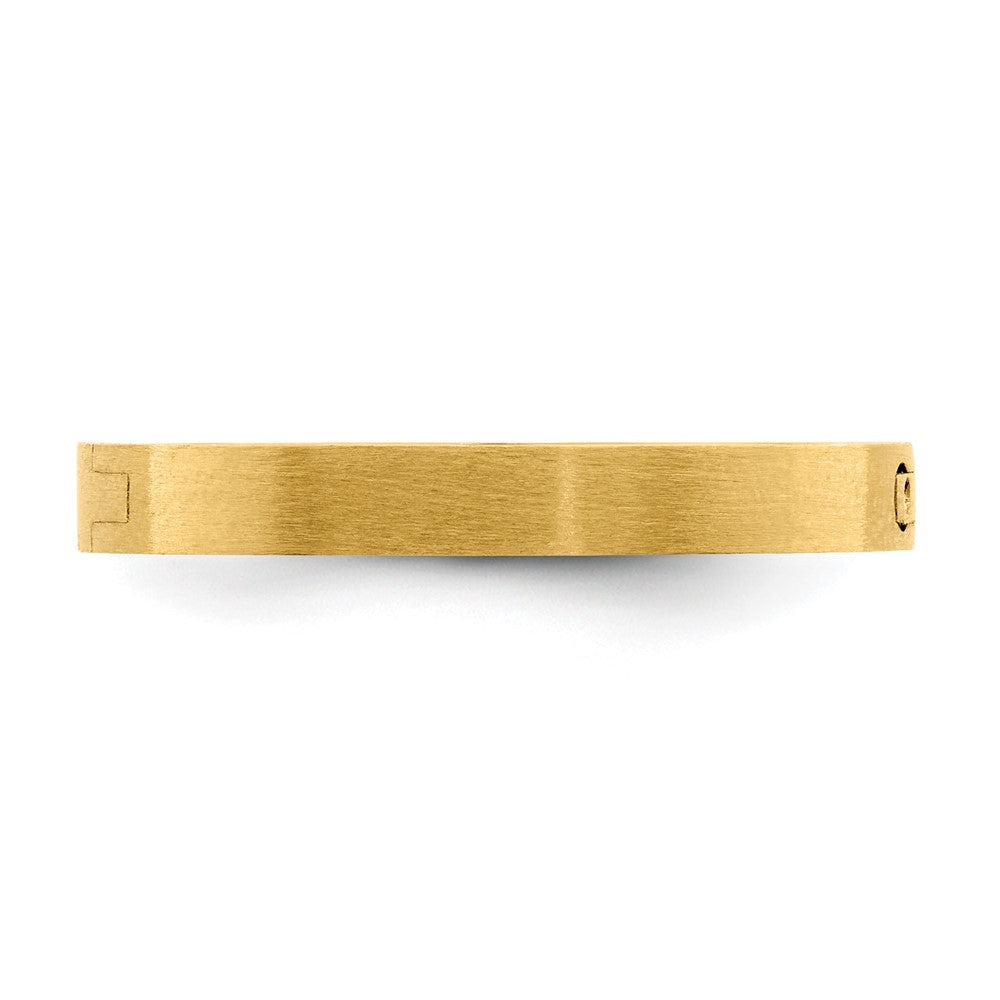14k Yellow Gold 2.7mm CLIQ Hinged Shank Size 6