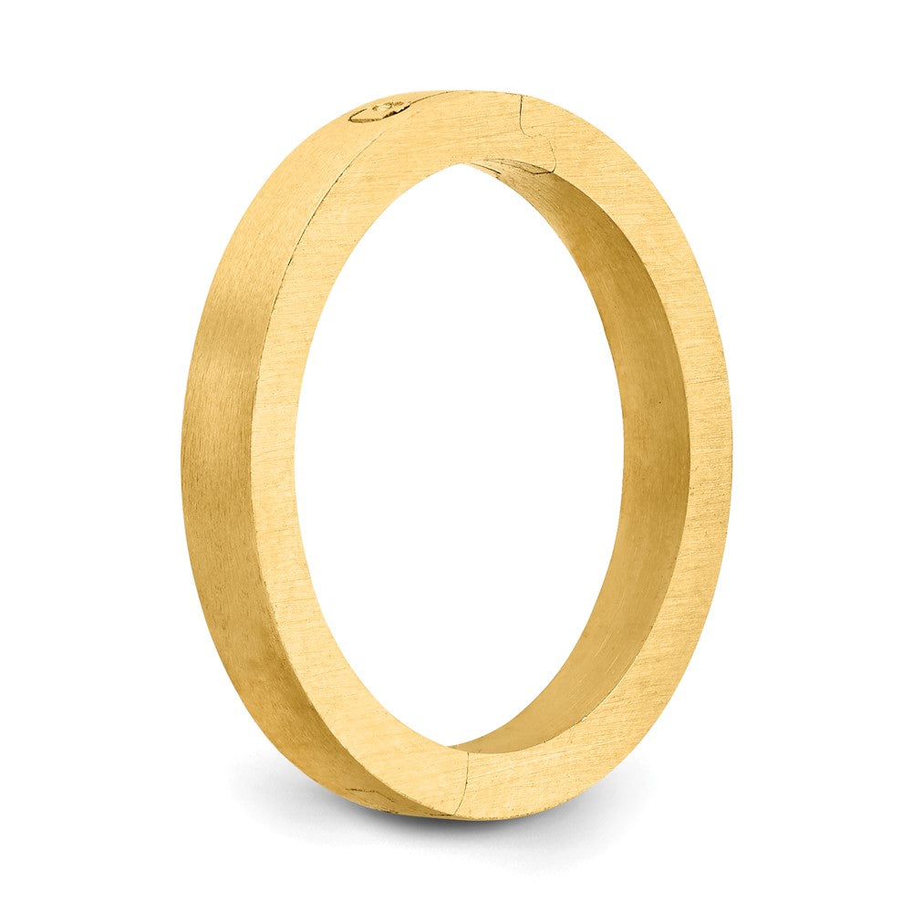 14k Yellow Gold 2.7mm CLIQ Hinged Shank Size 6