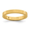 14k Yellow Gold 2.7mm CLIQ Hinged Shank Size 6