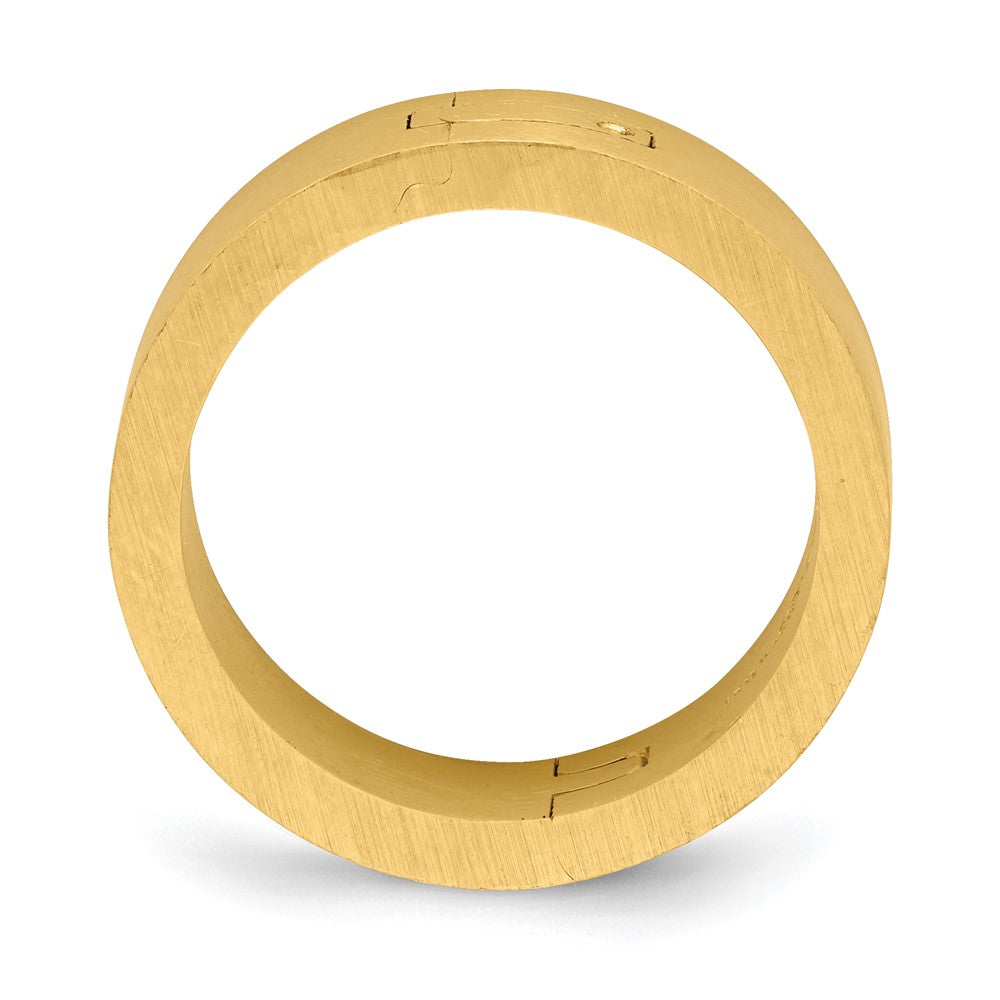 14k Yellow Gold 6mm CLIQ Hinged Shank Size 5.5