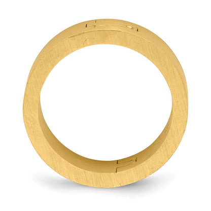 14k Yellow Gold 6mm CLIQ Hinged Shank Size 6.5