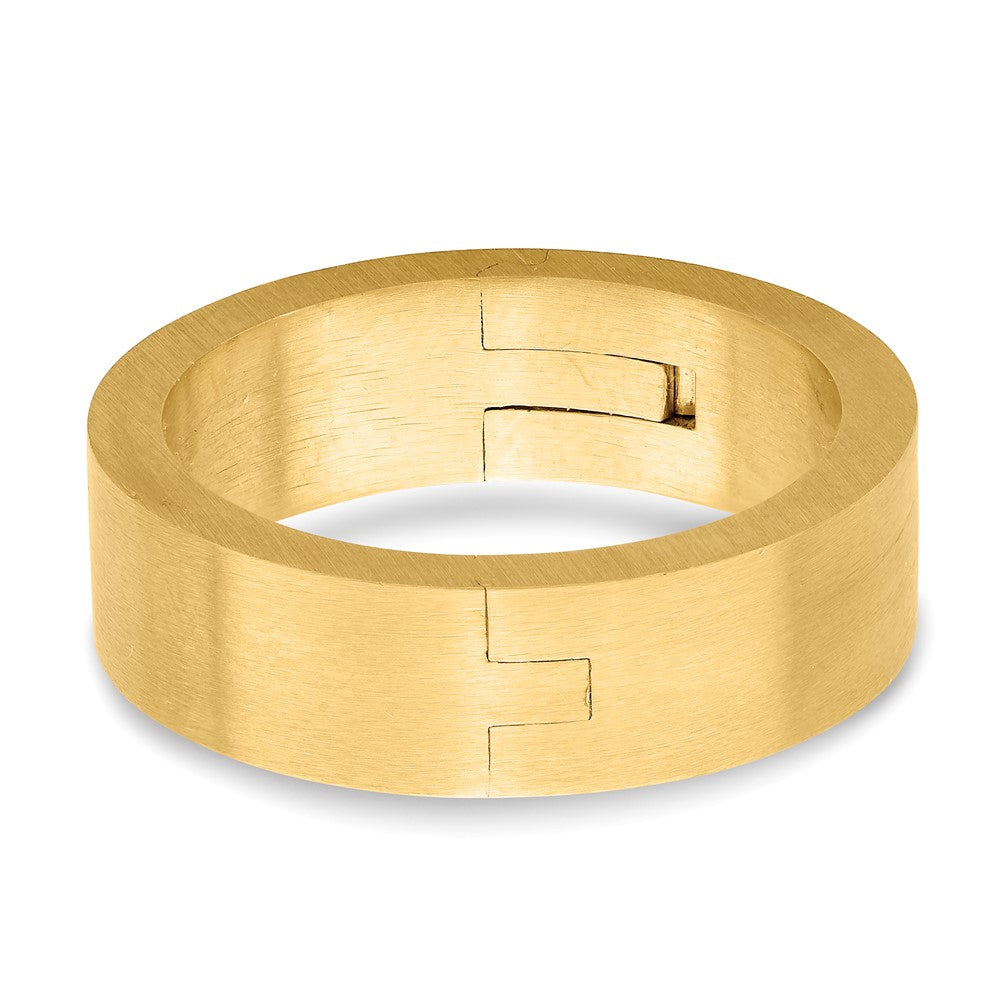 14k Yellow Gold 6mm CLIQ Hinged Shank Size 9
