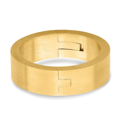 14k Yellow Gold 6mm CLIQ Hinged Shank Size 9