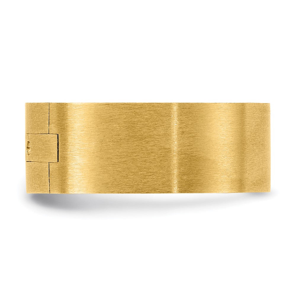14k Yellow Gold 8mm CLIQ Hinged Shank Size 8.5