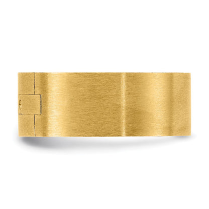 14k Yellow Gold 8mm CLIQ Hinged Shank Size 8.5
