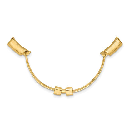 14k Yellow Gold 2.6mm Finger Size 5-7 Adjusto Shank