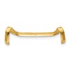 14k Yellow Gold Ladies Ring Guard