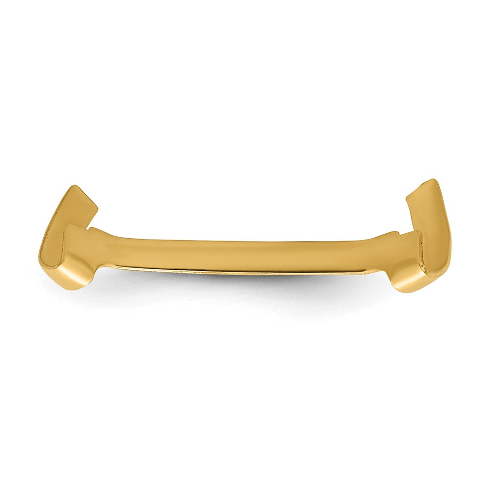 14k Yellow Gold Mens Ring Guard