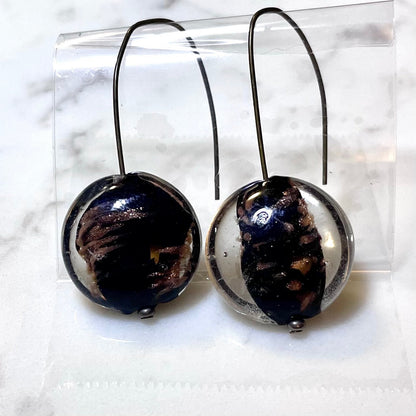 Glass Marble Earrings