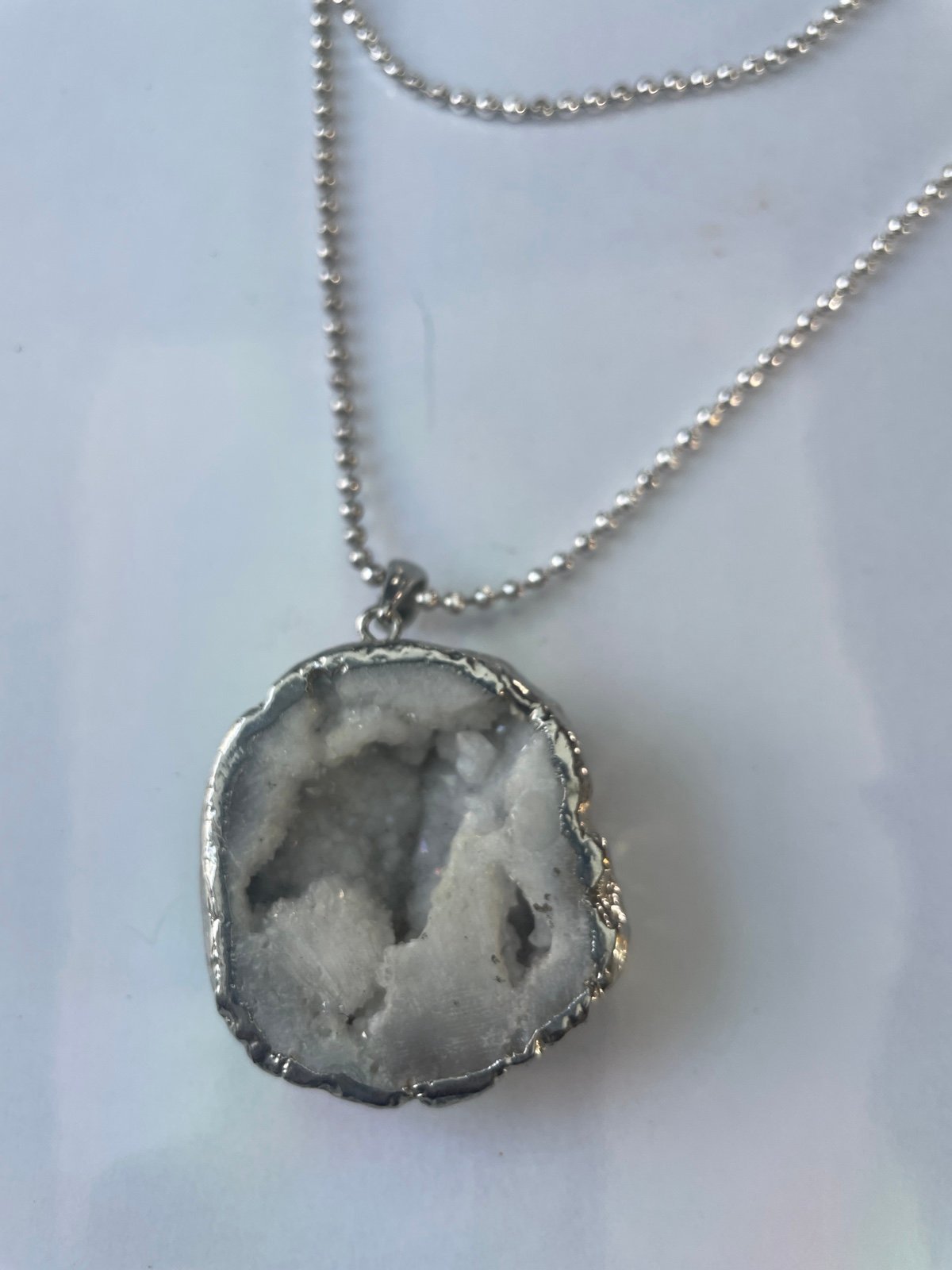 White Quartz Geode