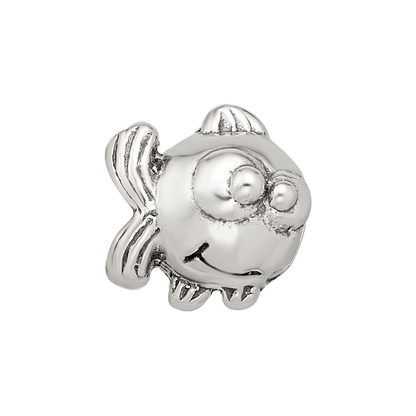 Sterling Silver Reflections Kids Fish Bead
